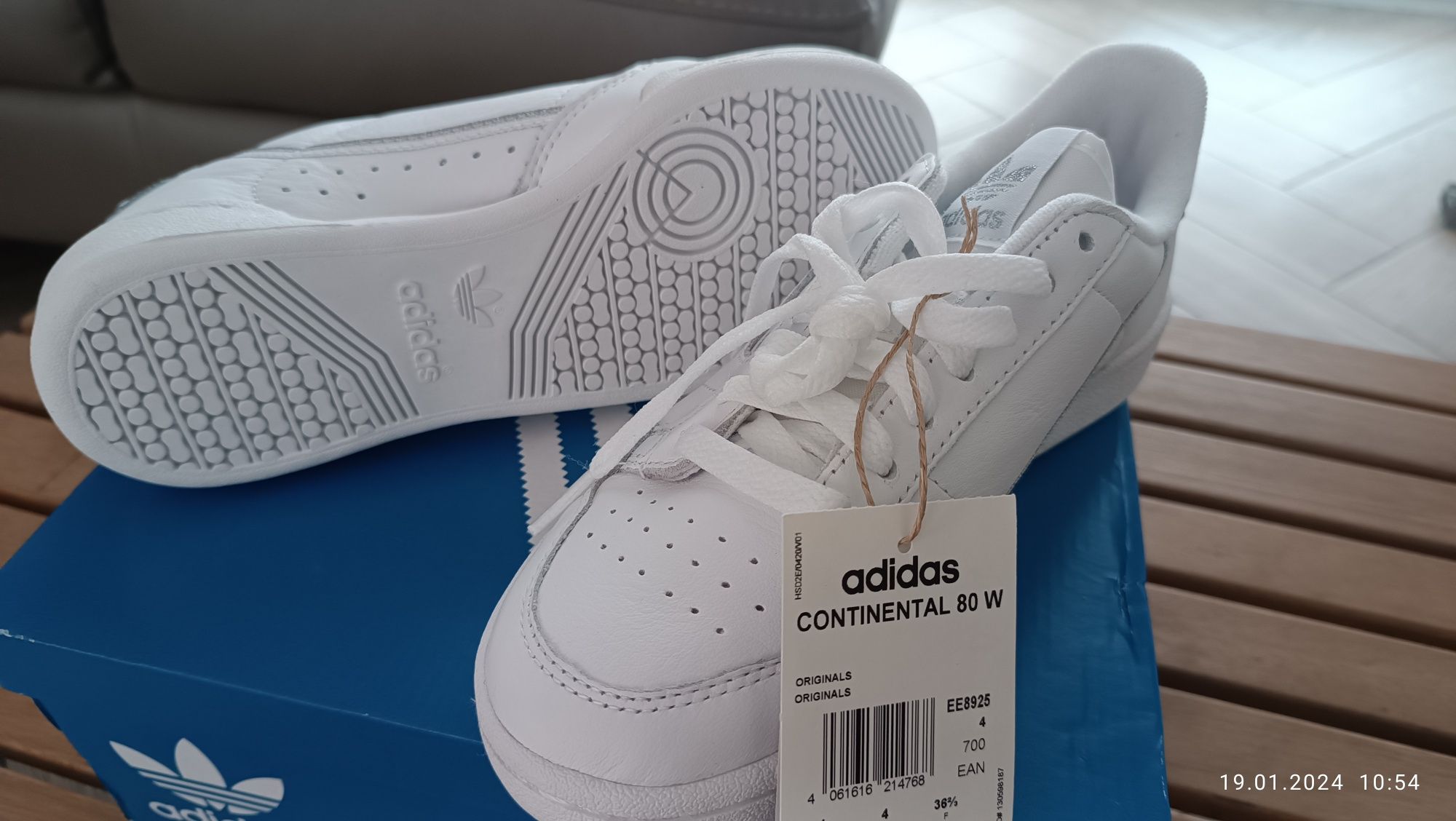 Buty adidas damskie dziewczęce rozmiar 36,5 nowe