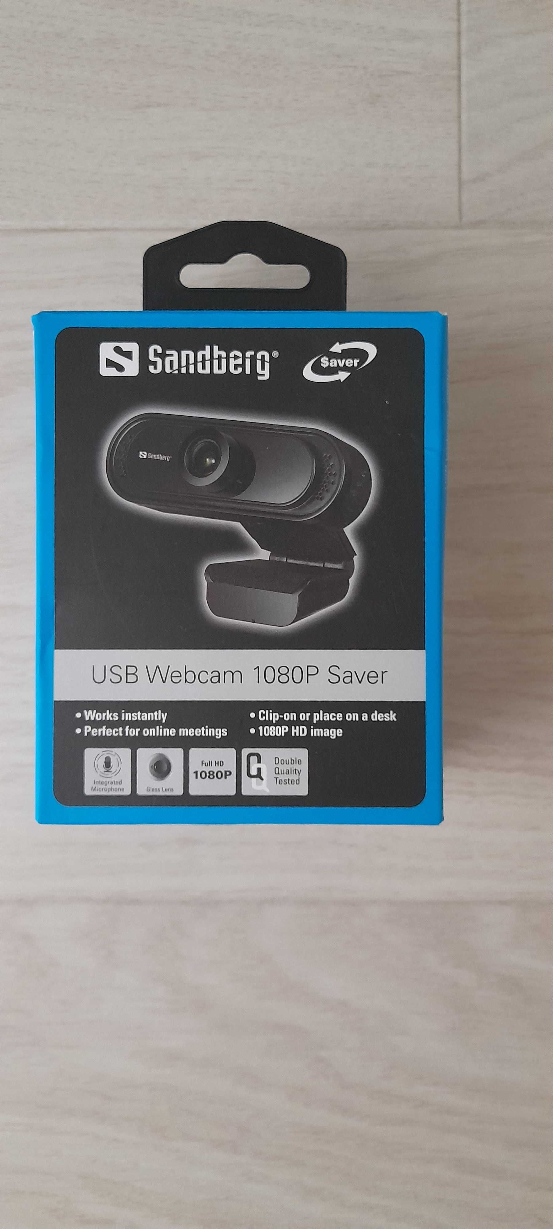 Kamera internetowa Sanberg USB Webcam 1080P Saver