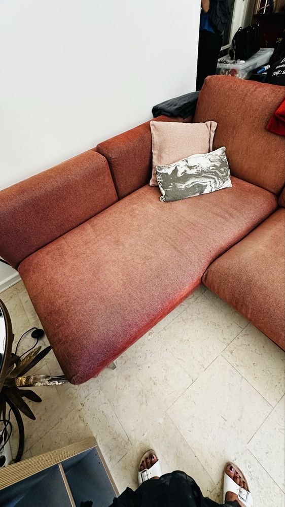 Sofa ikea 3 lugares com capas suplentes