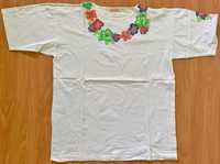 T-Shirt de Senhora Branca, Cenoura, Nova