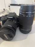 Canon 100D +lente 55-250mm