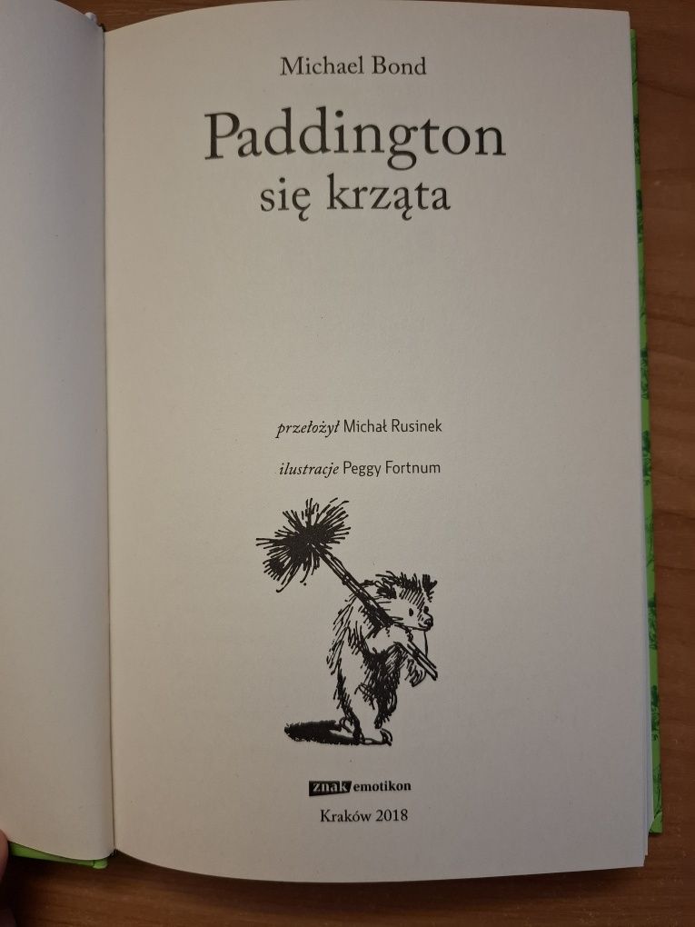 Paddington się krząta. Michael Bond