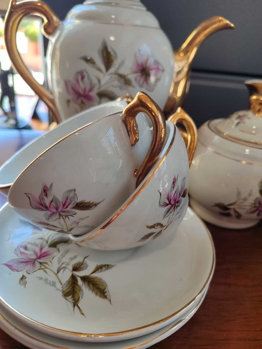 Serviço de chá  em faiança