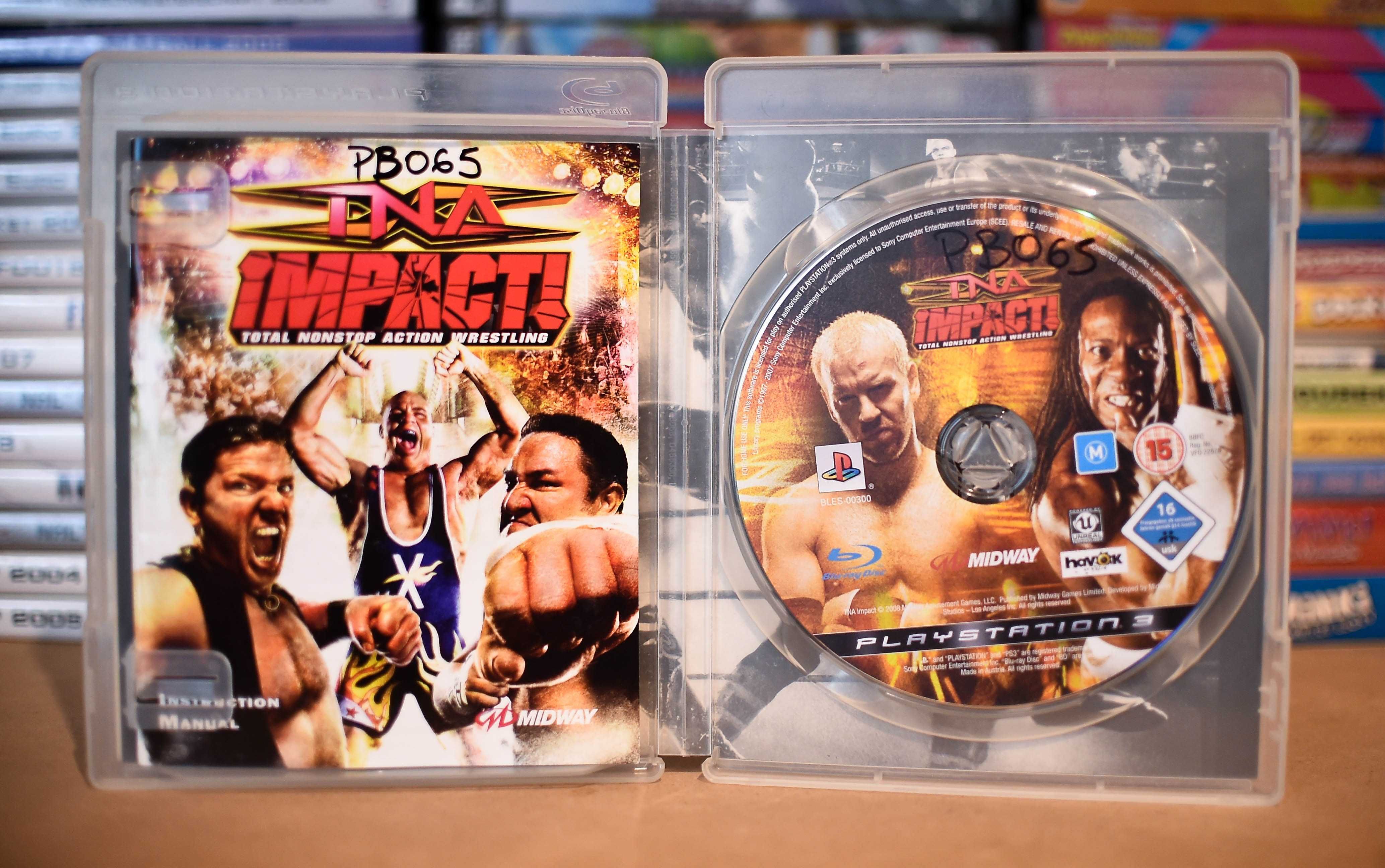 (PS3) Tna Impact! Total Nonstop Action Wrestling