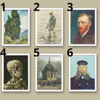Plakat - Vincent van Gogh Obraz wydruk 21x30 WIELE WZORÓW