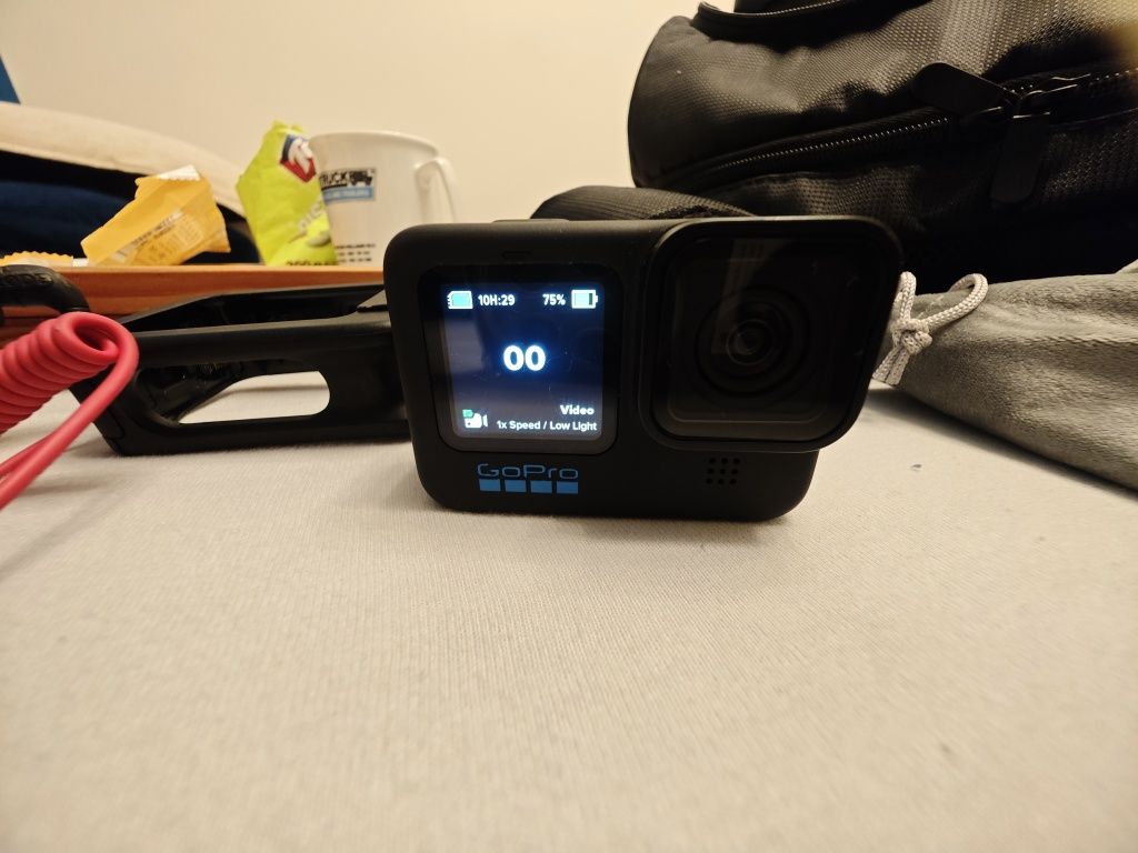 GoPro Hero 11 Black + ori. gratisy: media mod, max lens, gimbal.