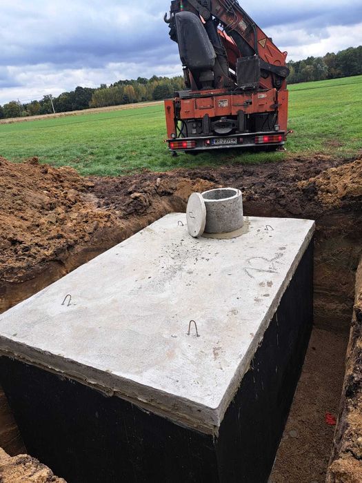 Zbiornik Betonowy / Pokrywa betonowa  / Szambo betonowe  - Z MONTAŻEM
