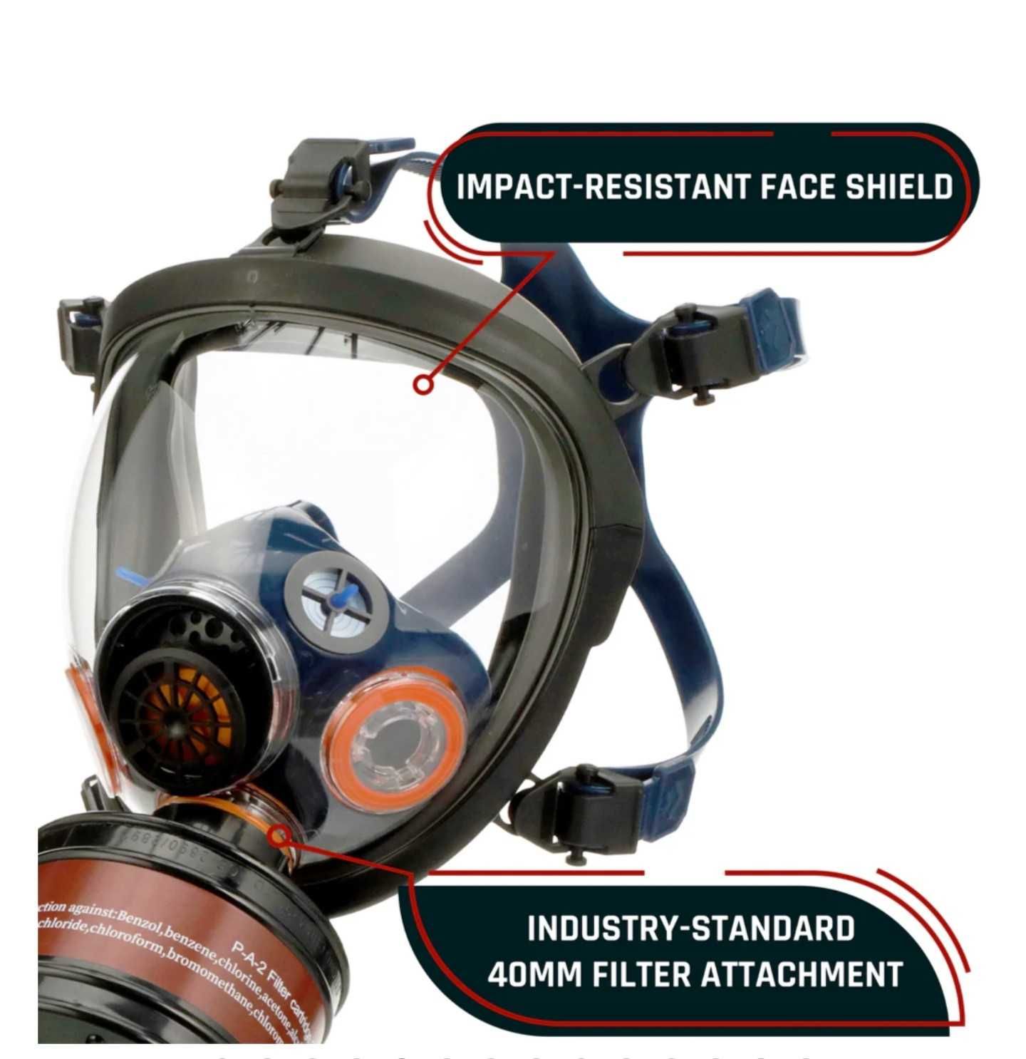 Респіратор протихімічний Parcil Safety ST-100X Full Face