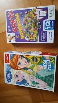 Puzzle 30 plus gra karta rowerowa