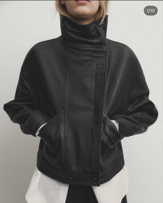 Massimo Dutti шкіряна куртка