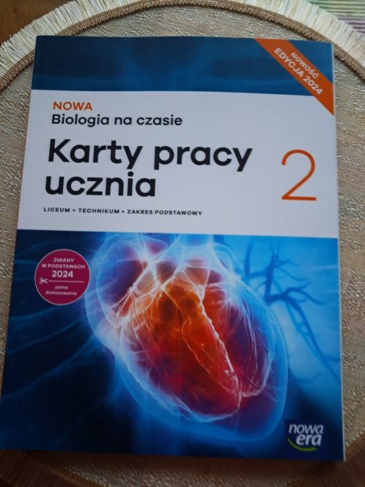Biologia na czasie 2 karty pracy nowa