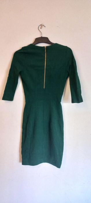 Vestido verde da Zara