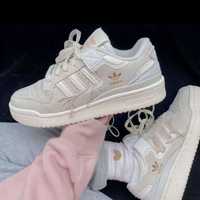 Кросівки жіночі бежеві Adidas Forum 84 Low Beige