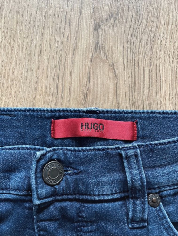 Skinny fit jeansy Hugo Boss