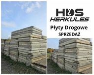 Sprzedaż, płyty drogowe NOWE, płyty betonowe + transport hds
