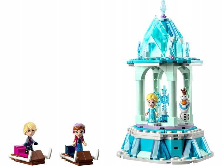 Klocki LEGO DISNEY 43218 Magiczna Karuzela ANNY I ELZY Nowe Poznań