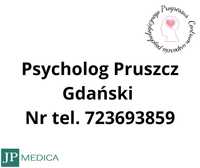 Psycholog Pruszcz Gdański Gdańsk terapia par