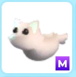 Adopt me ghost wolf Mega neon