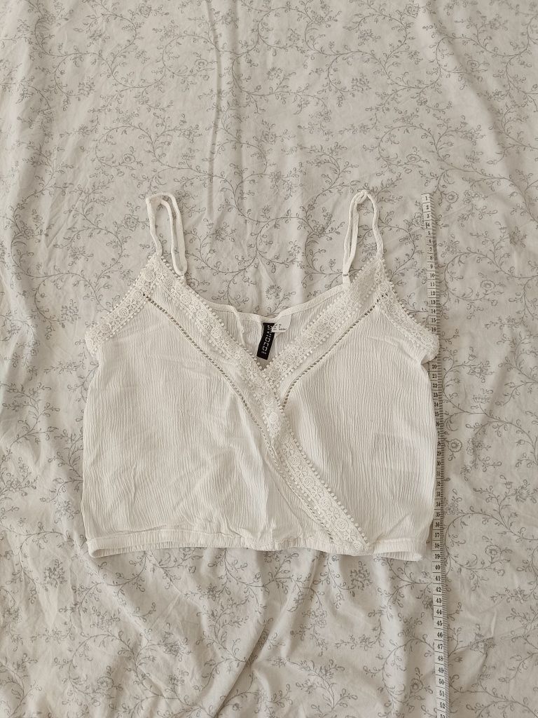 Biały top H & M .