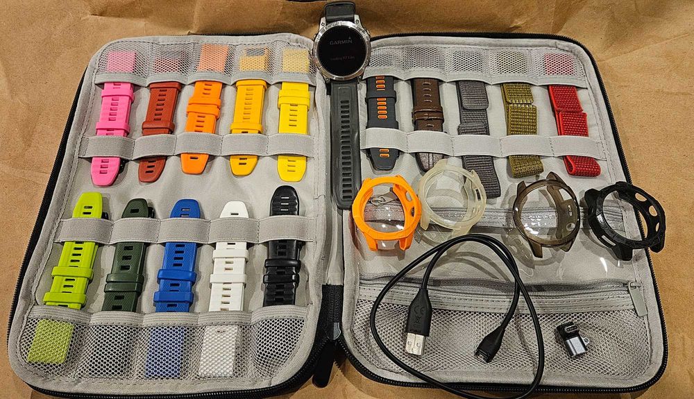 Garmin Fenix 7 + acessórios