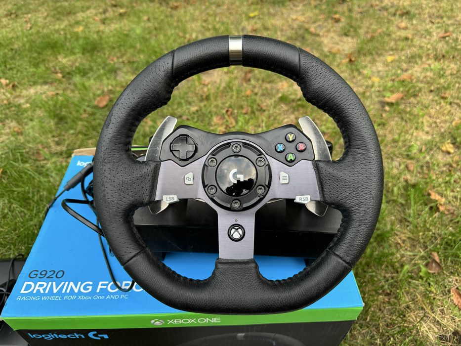 Комплект Logitech G920 Driving Force кермо + КПП (Shifter)