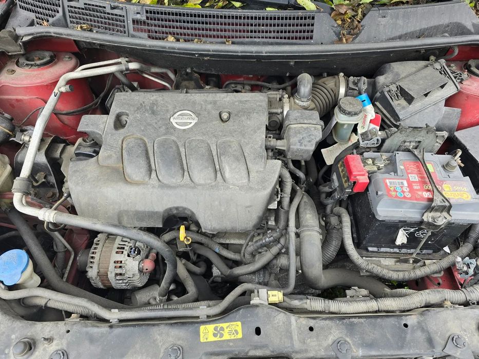 Silnik KOMPLETNY Nissan Qashqai Xtrail 2.0 Benzyna MR20 MR20DE J10 16v MR20DD
