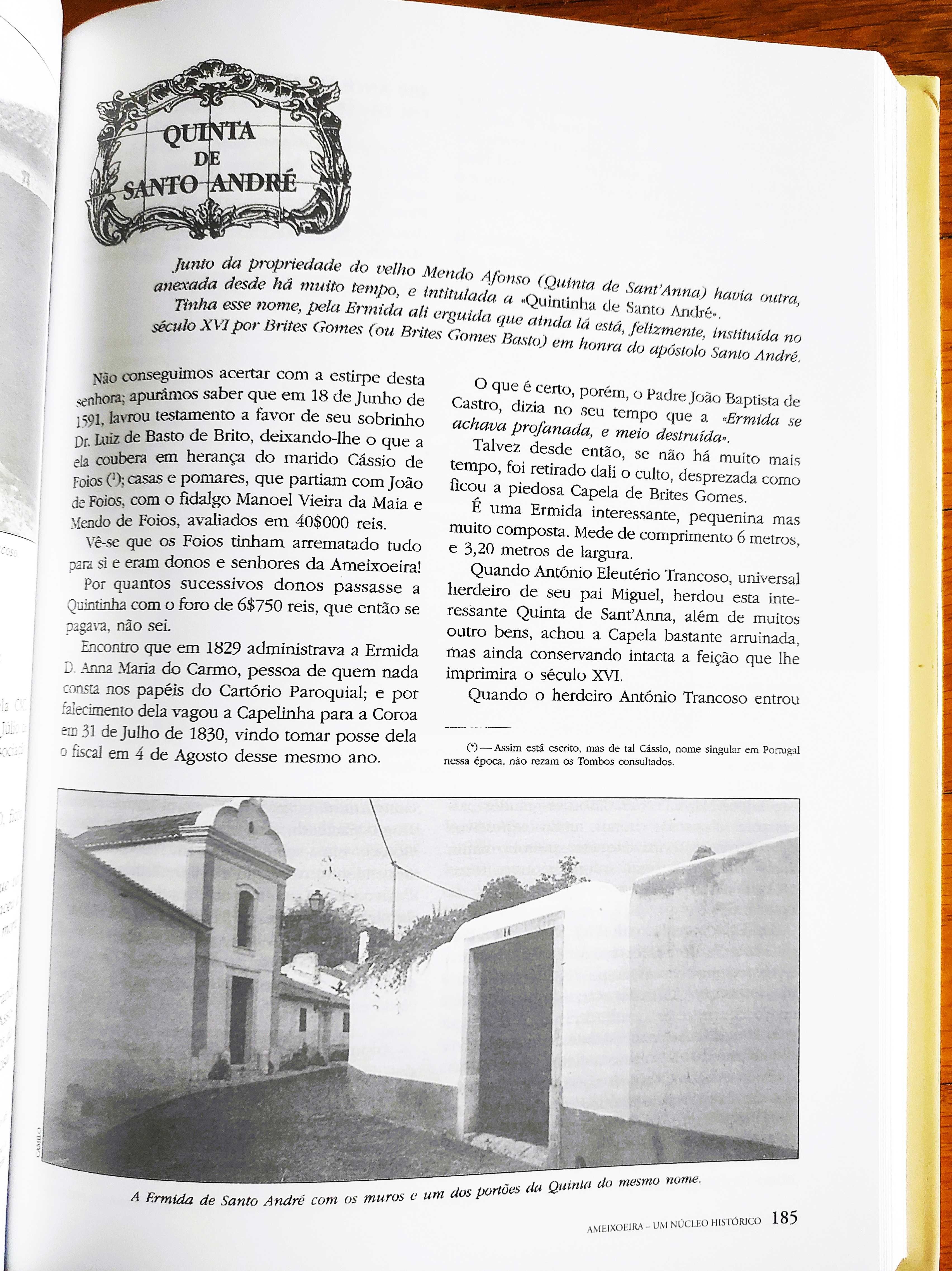 AMEIXOEIRA - Um Núcleo Histórico