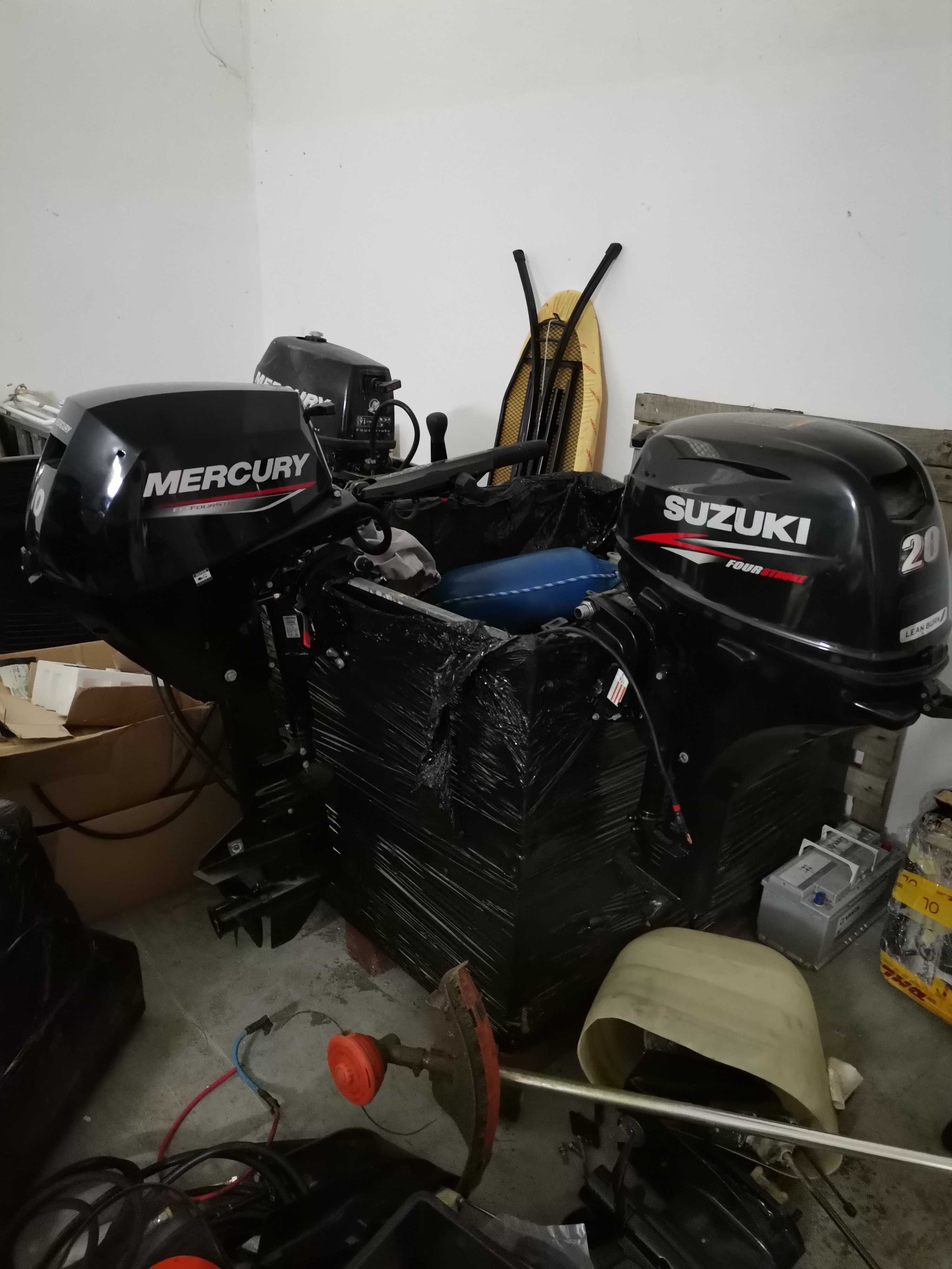 Silnik Suzuki 9.9 KM Four Stroke manetka,rumpel stopa S lub L 22r