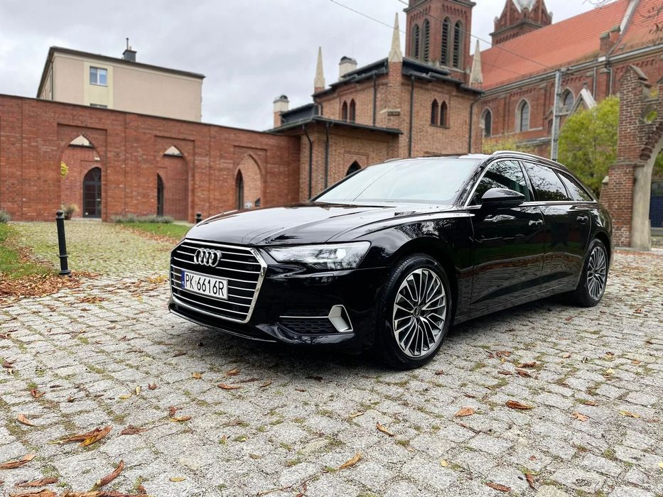 Audi A6 Avant audi a6 c8 2019 204 km czarna alkantara/alcantara