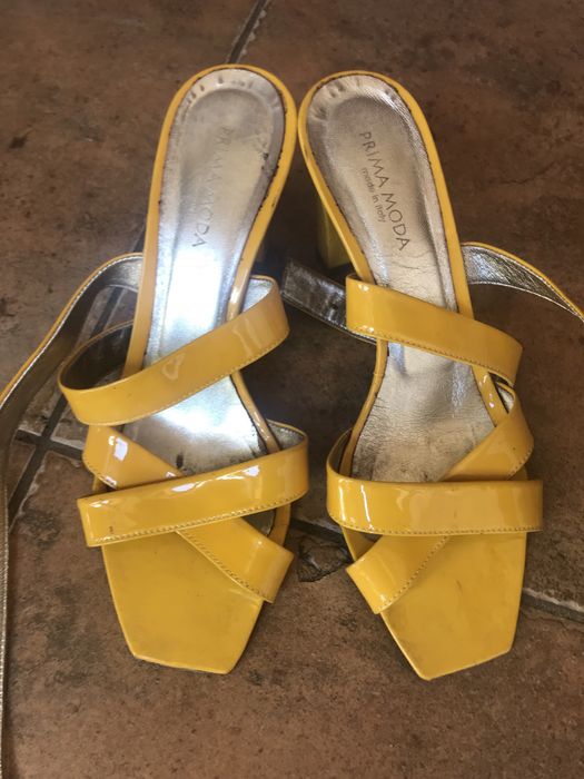 Prima moda Sandaly skórzane 39