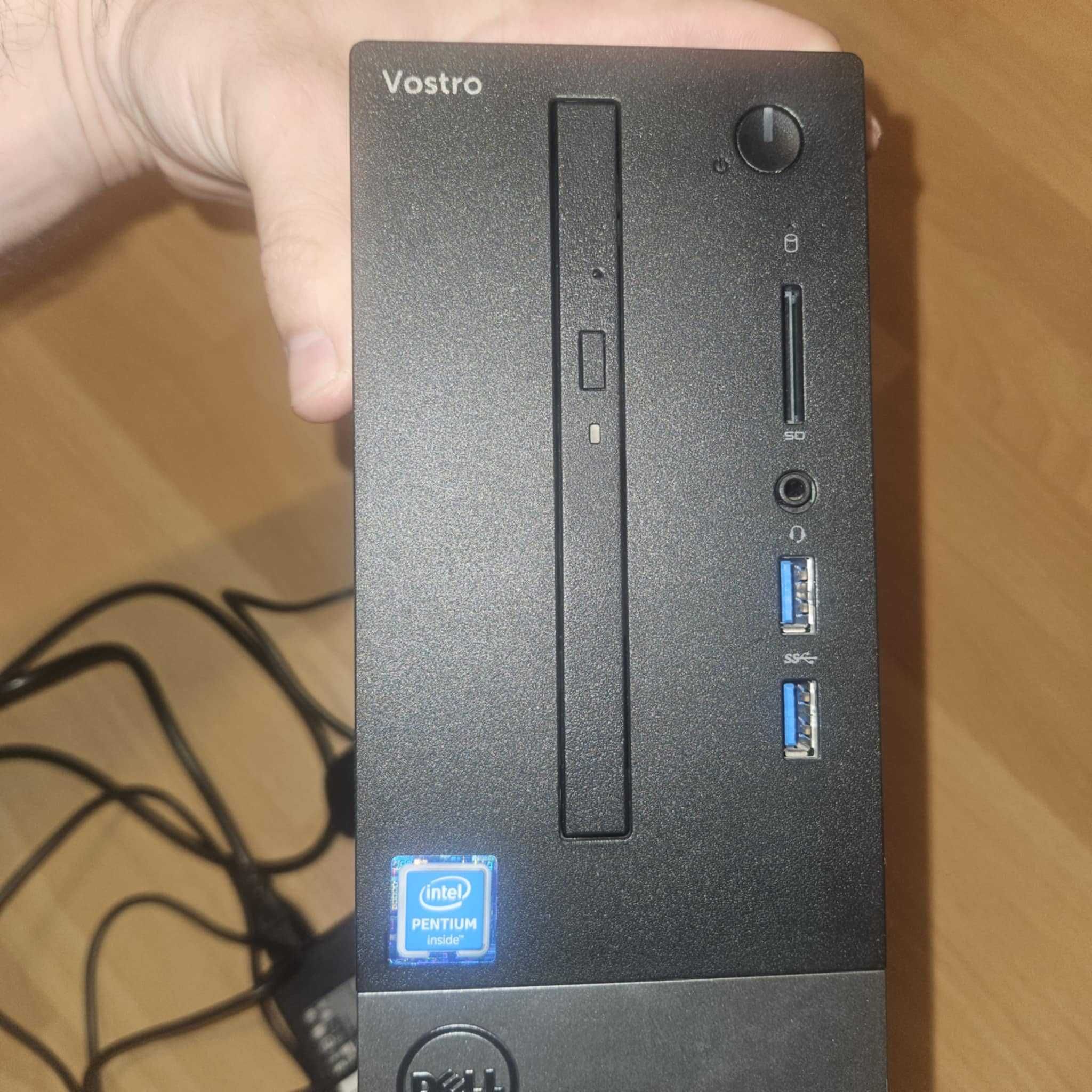 Zestaw komputerowy do Pracy: 4 Rdzenie/4 GB Ram/SSD 128GB/W10/Wi-Fi