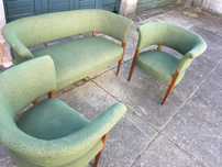 Terno de sofas antigo
