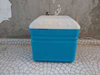 Geladeira Azul Clássica
