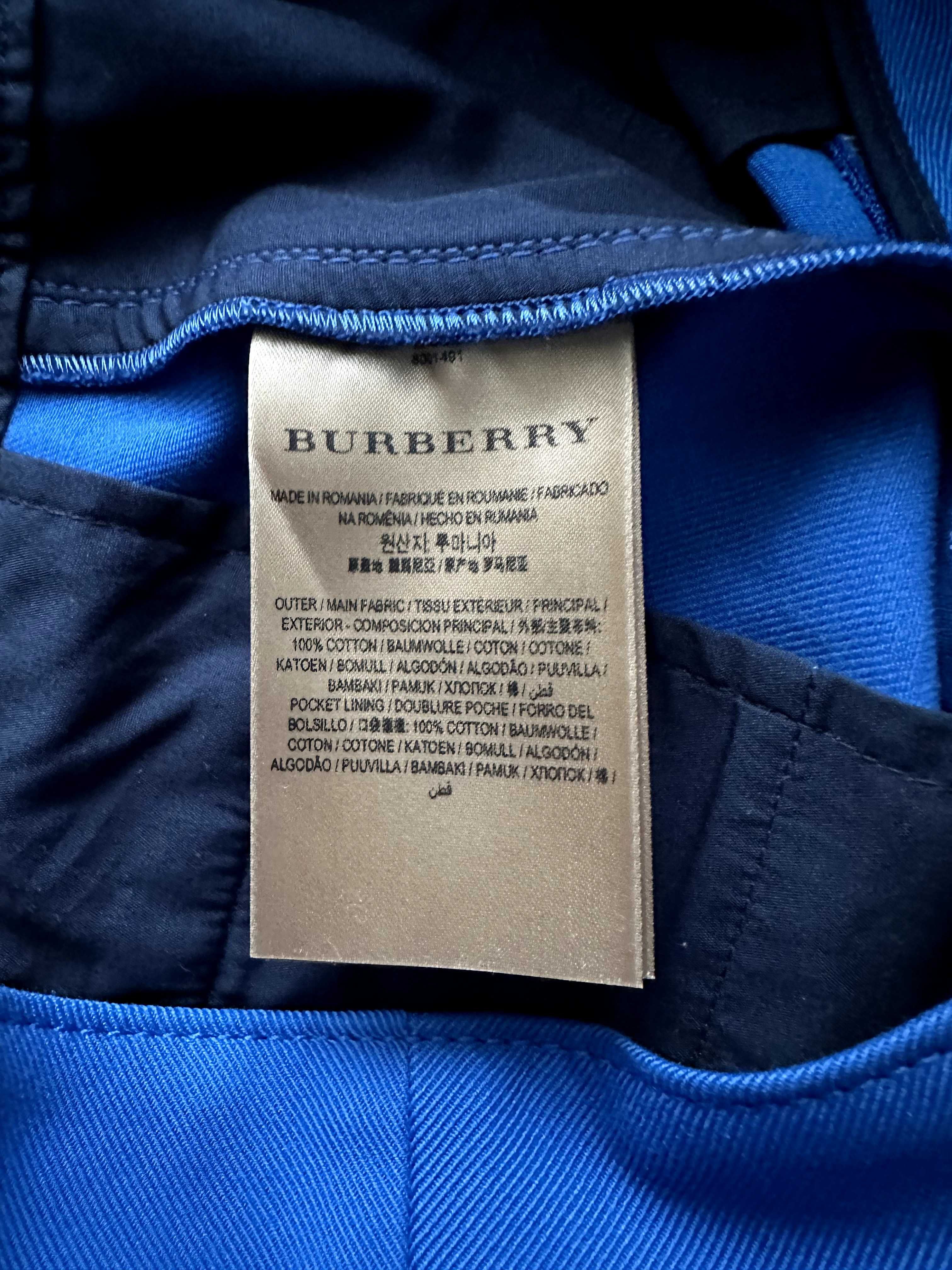 Сині брюки Burberry