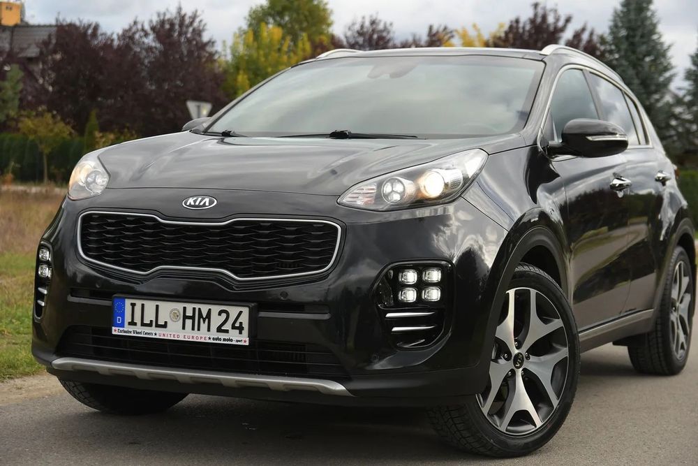Kia Sportage 1.6 T Benzyna *177KM *Niemcy * 4x4 * NAVI * GtLine * JAK NOWY!