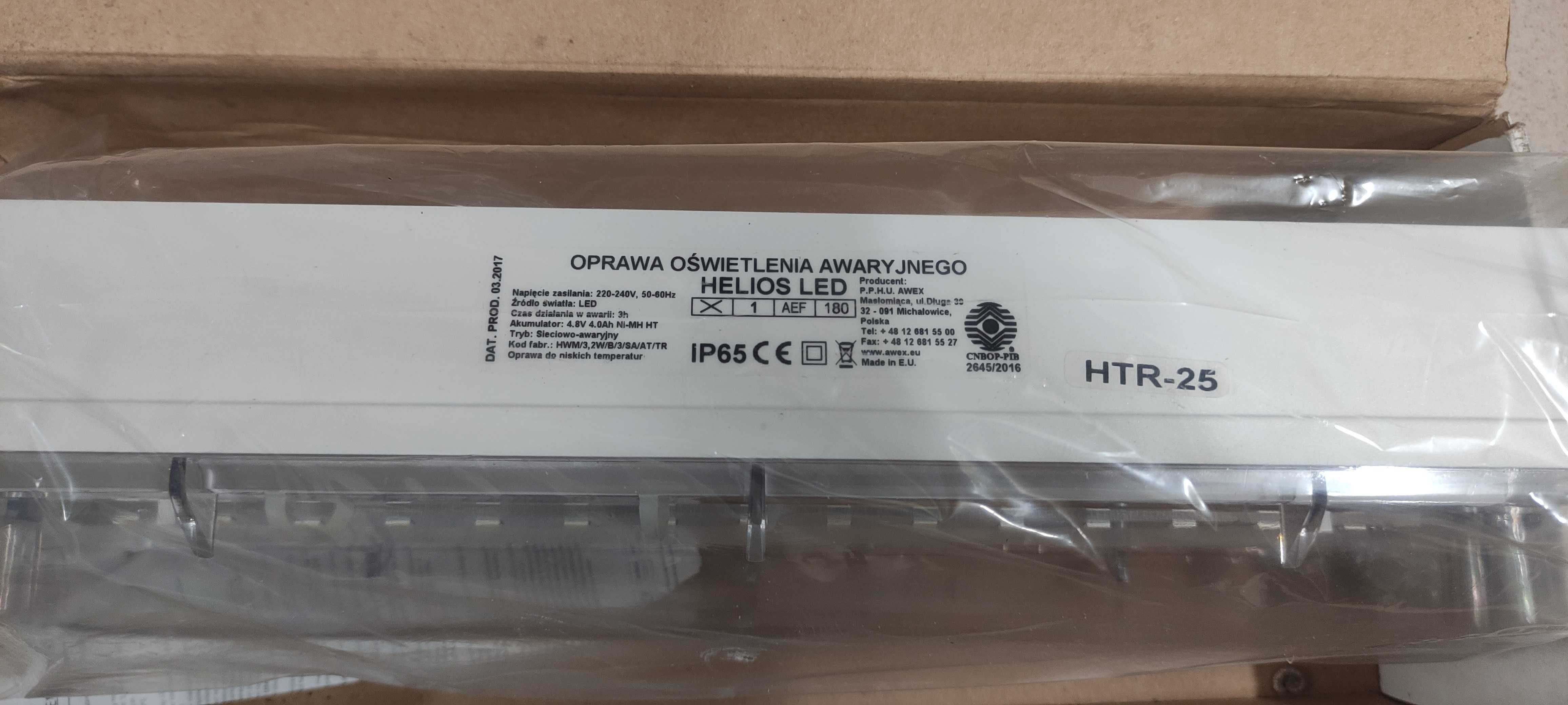 Oprawa awaryjna HELIOS LED