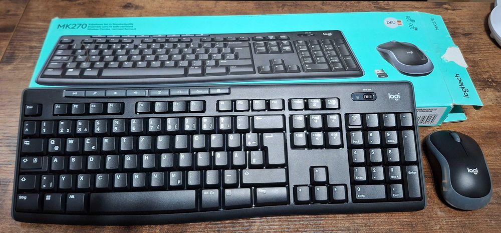 Nowy Zestaw Logitech Wireless Combo MK270