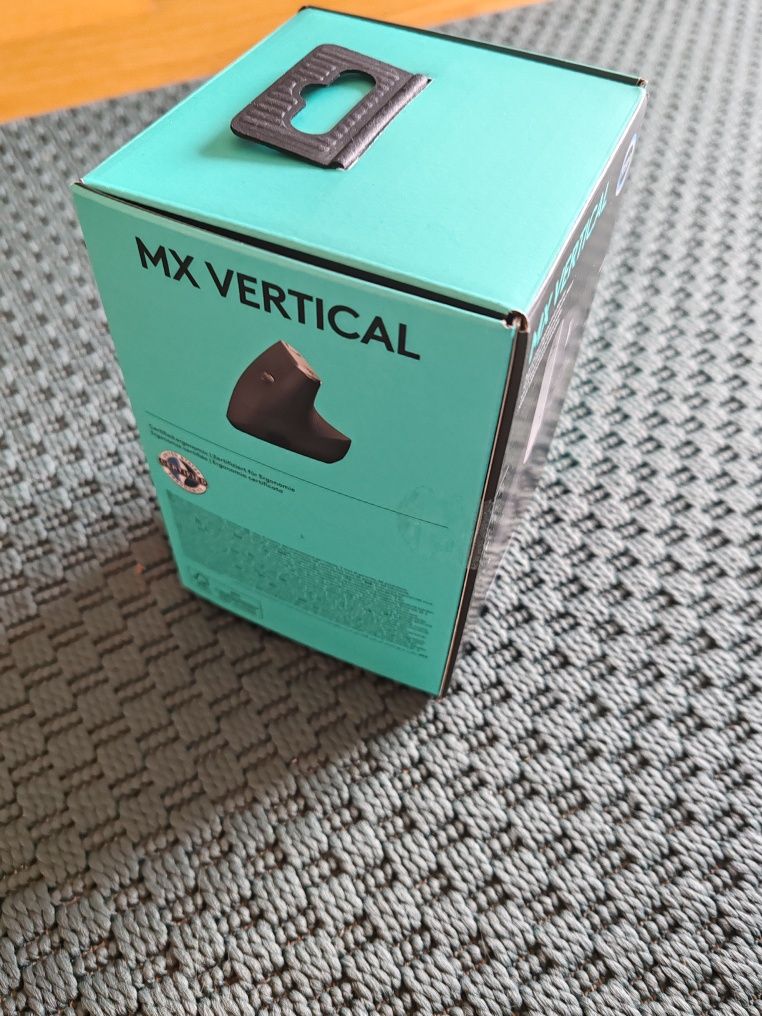 Rato Logitech MX Vertical - Novo/Fatura/Garantia