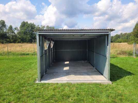 Garaż blaszak 3,5x6 m garaże blaszane Dostawa Montaż Gratis