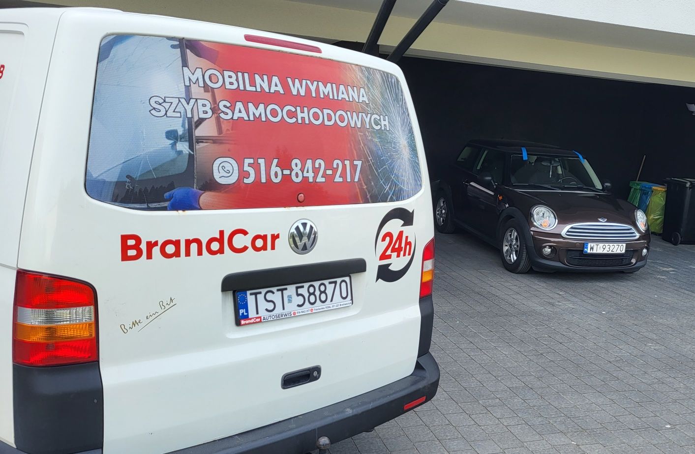 GWARANCJA>Mobilna wymiana/naprawa  szyb samochodowych.