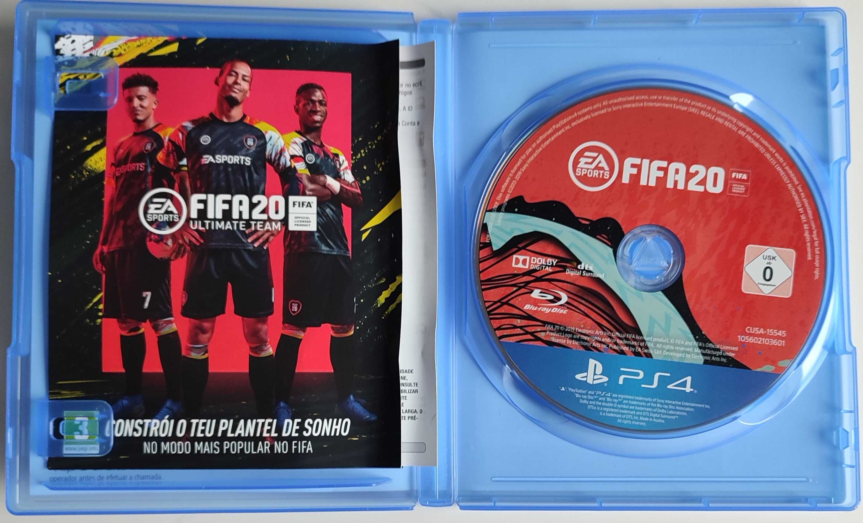 Jogo  PS4 FIFA20