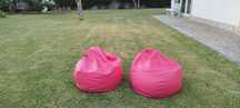 Puffs grandes - cor rosa