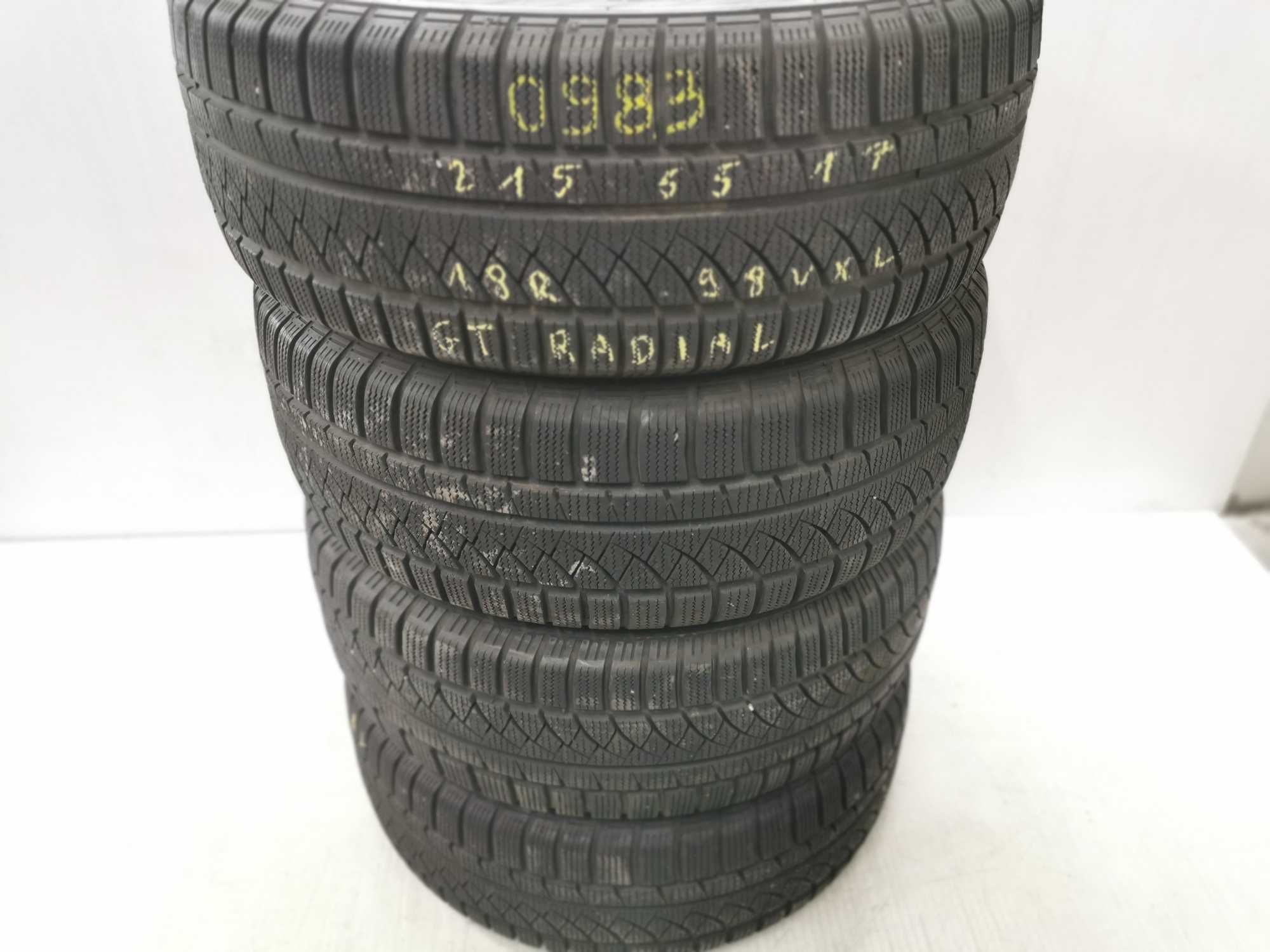 GT Radial WinterPro HP 215/55r17 98V 6,5mm XL Rant N0983