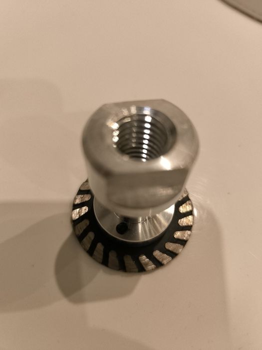 Mini tarcza diamentowa fi 40mm M14 do cięć 45'