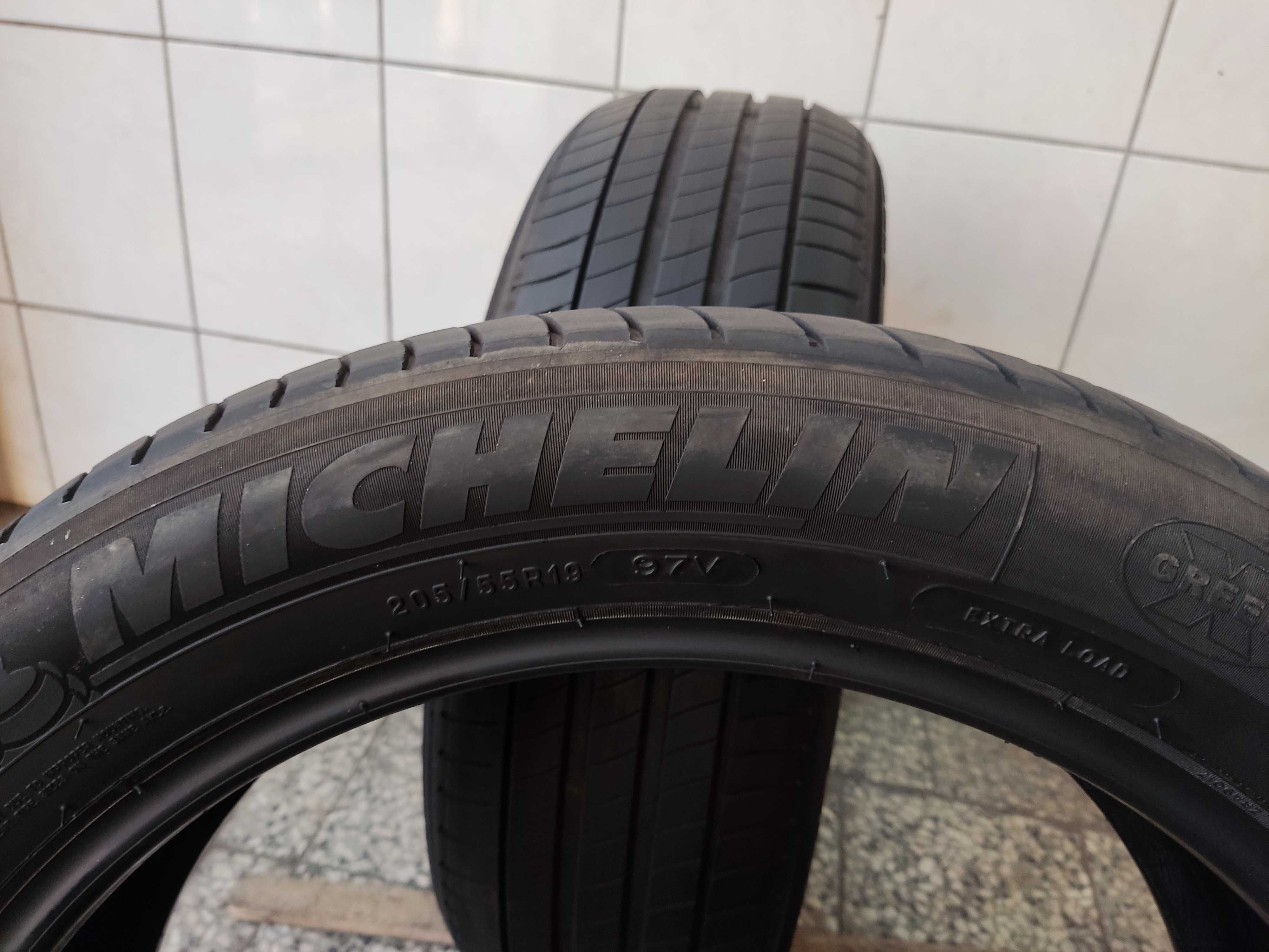 LETNIE Michelin Primacy 3 205/55R19 97V XL 2x5.8mm 2018r cena za 2szt