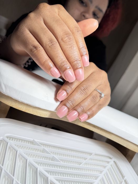 Unhas em gel/ manicure