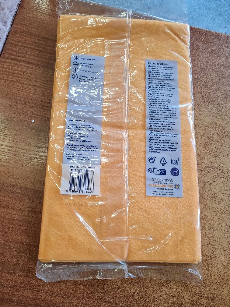Ścierka z mikrofibry xl do podłogi