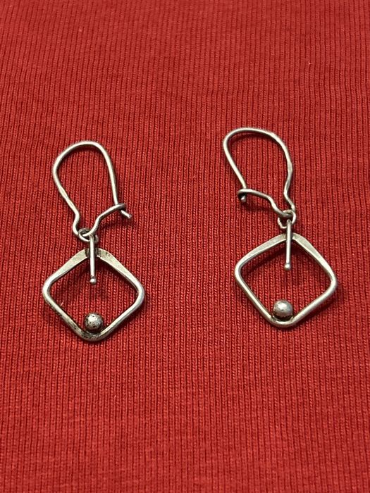 Kolczyki Rytosztuka srebrne