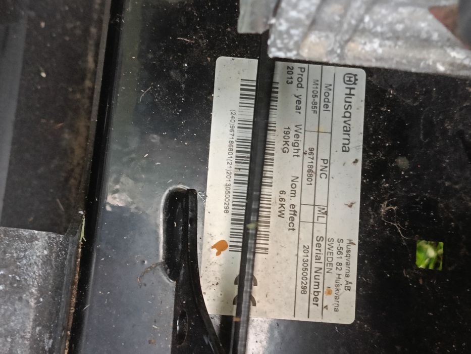 Traktorek Kosiarka McCulloch mulczer, pług do Śniegu , Briggs 10,5HP