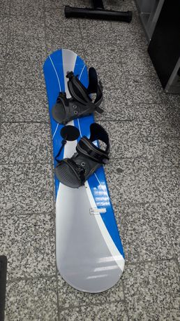 Deska snowboardowa 140 cm Crazy Creek + wiązania Primero